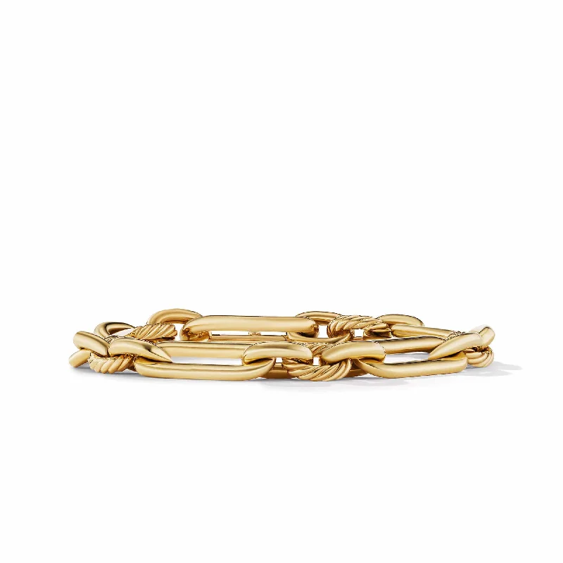 men’s cuff bracelet -Lexington Chain Bracelet in 18K Yellow Gold