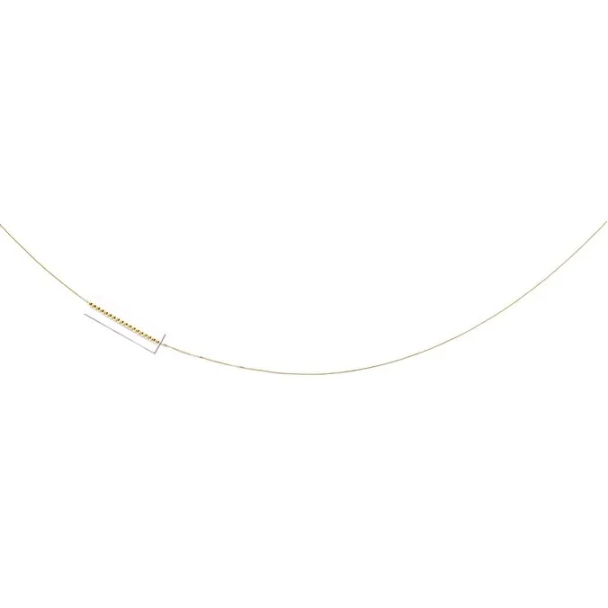 infinity symbol necklace -Curata 14k Gold Women's 16-22 Inch Carded 0.7mm Box Chain Necklace