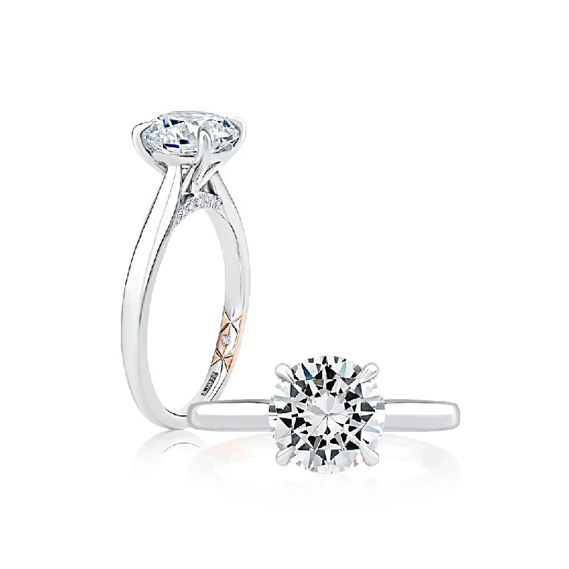 adjustable finger ring -0.08 ctw Diamond Solitaire Engagement Ring