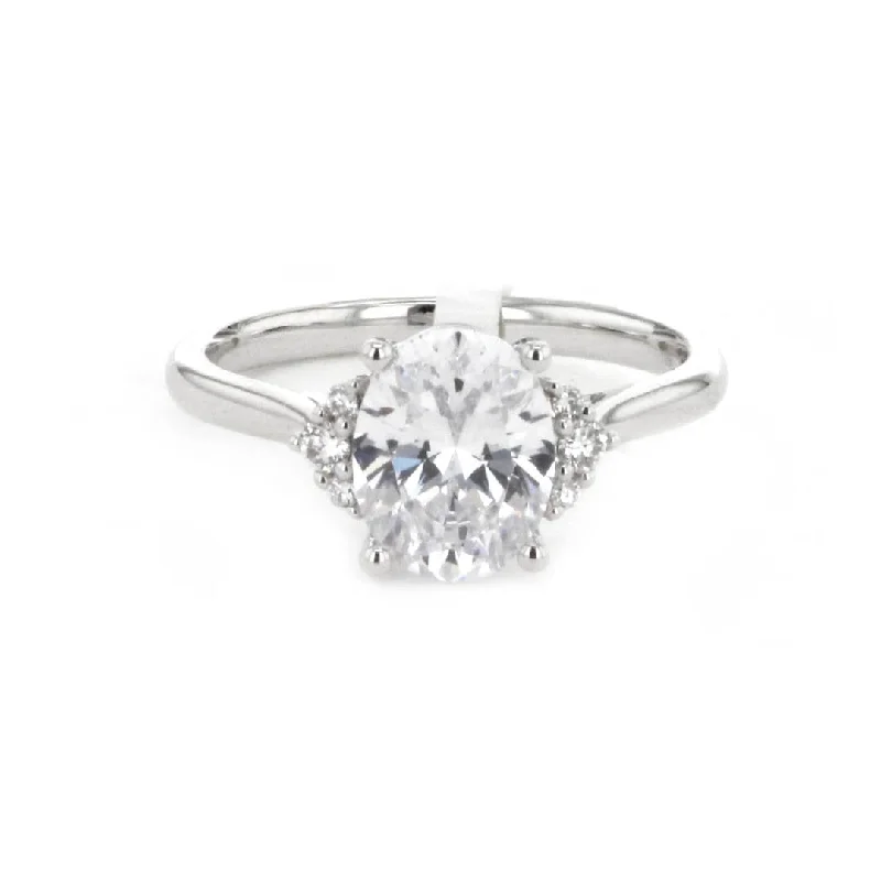 heart shaped promise ring -0.09 ctw Diamond Solitaire Engagement Ring