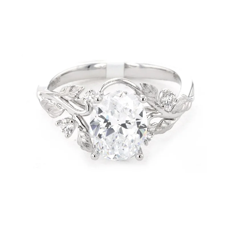 minimalist dainty ring -0.10 ctw Diamond Solitaire Engagement Ring