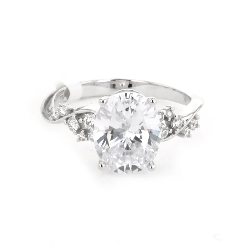 pearl ring for special occasions -0.19 ctw Diamond Solitaire Engagement Ring