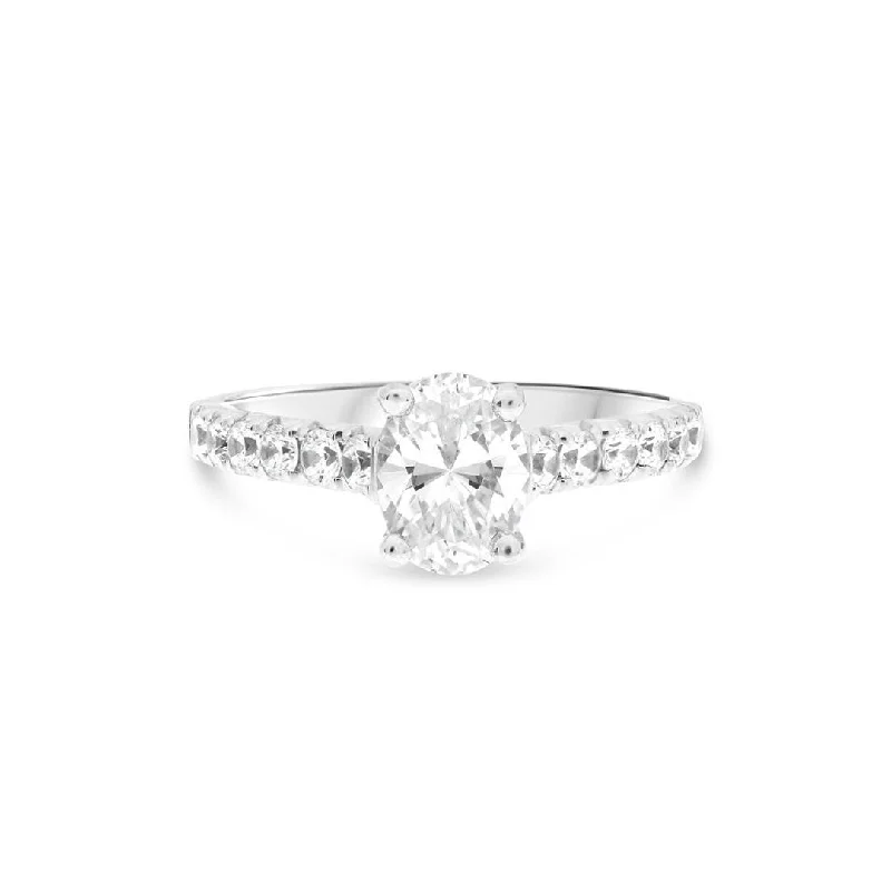 emerald cut diamond ring -0.53 ctw Diamond Solitaire Engagement Ring