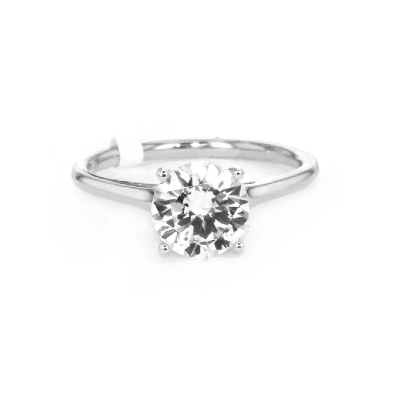 stylish spinner ring -Solitaire Engagement Ring